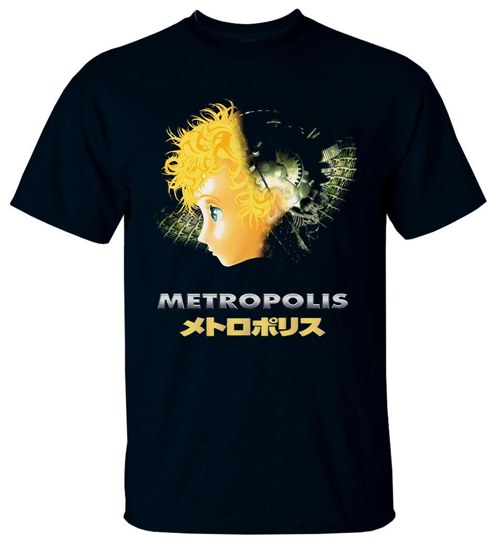 Аниме Metropolis V1 Metoroporisu Rintaro 2001 Футболка (черный) все размеры S 3Xl лозунги