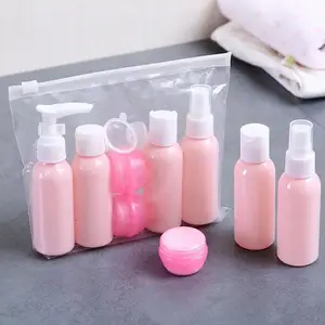 9 шт.компл., женские косметические принадлежности для путешествий