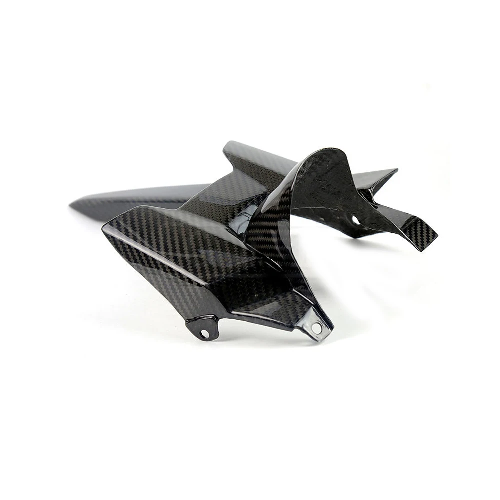 Мотоцикл из углеродного волокна задняя шина Hugger цепь Защитная крышка для Yamaha MT07