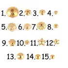 Колпачки для бусин из нержавеющей стали, 30 шт.лот