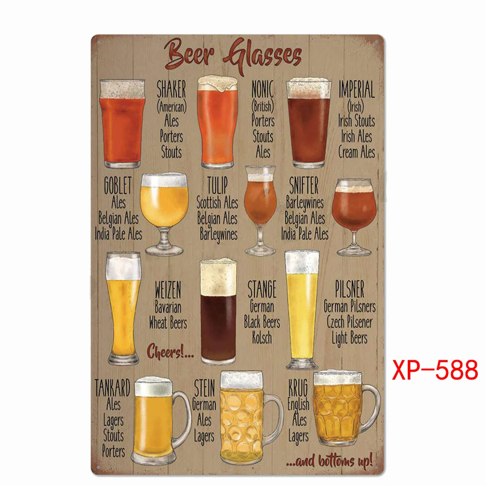 Металлический номерной знак для холодных напитков пива автомобиля жестяные