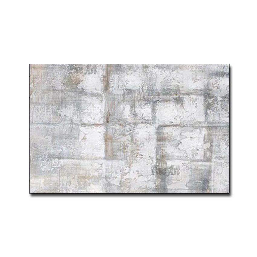 

New Abstract Fashion Home Wall Picture Handpainted Oil Painting Canvas Gray Wall Art Home Decoration For Living Room Pictures