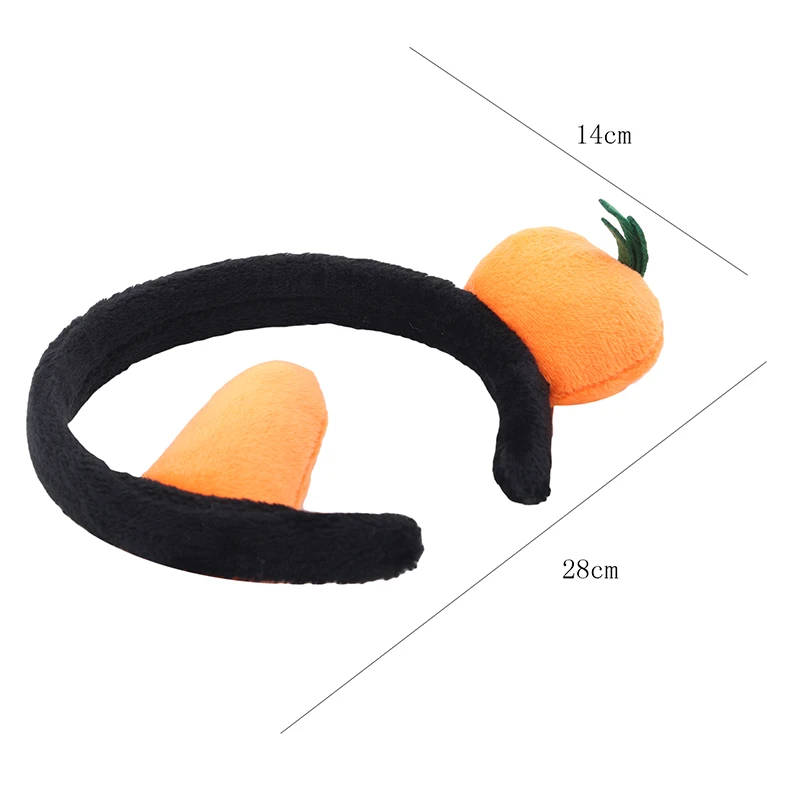 

Funny Carrot Weird Fish Hair Hoop Headband Cosplay Party Headwear Accessories Women Girls Plush Weird Fish Fashion Hair Bands