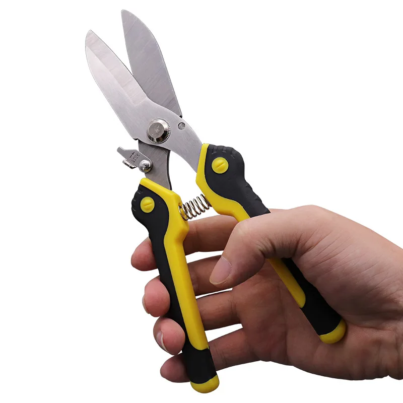 

23cm Aviation Scissors Iron Sheet Scissors Construction Site Stainless Steel Iron Sheet Cutting Shears Household Tools ножницы