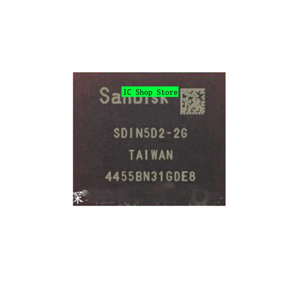 

10pcs/lot SDIN5D2-2G BGA-153 2G EMMC Original Brand New