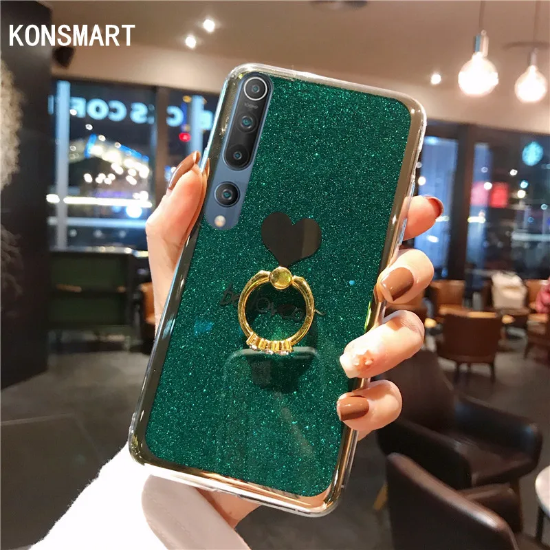 

Силиконовый чехол KONSMART для Xiaomi Mi 10 Pro, 6,67 дюйма, с кольцом на палец