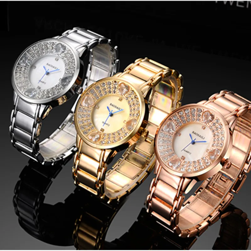 Роскошные женские часы бренда BAOSAILI модные браслет повседневные ювелирные