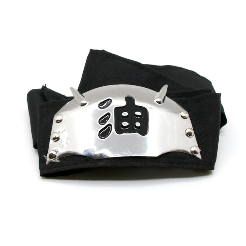 1 шт. черная Аниме Наруто джираия абура ободок для косплея опора Hokage Gama Sennin Ero