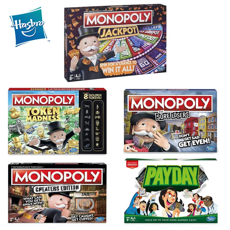 Hasbro Монополия Ретро миллионер Серебряная линия классические обманщики кошки