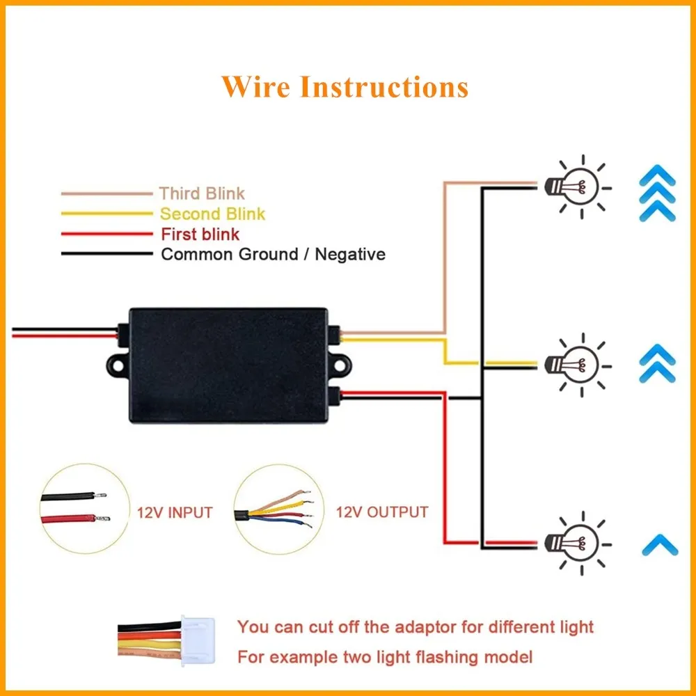 2 шт. универсальный упор для хвостовой части автомобиля светодиодный светильник 3