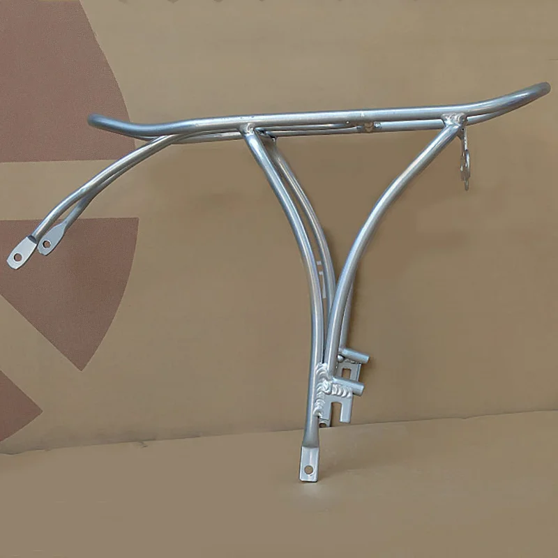 Складной задний багажник для велосипеда стойка груза из алюминиевого сплава с V