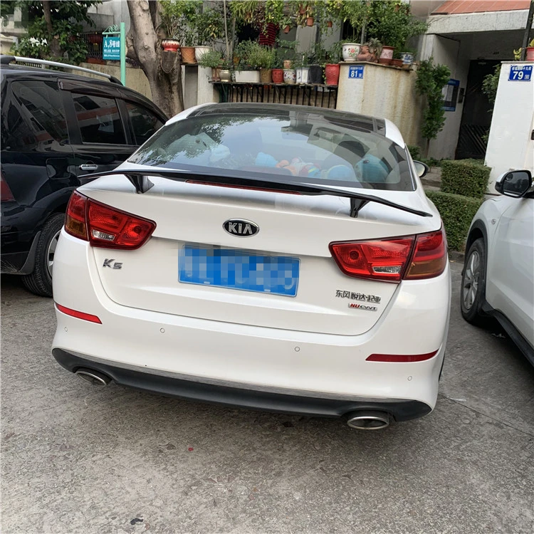 Спойлер для Kia Optima 2011-2018 спойлер DJLD из АБС-пластика автомобиля заднее крыло