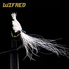Wifreo 4 шт. мини-солевая креветка Нимфа муха УФ вспышка назад форель рыболовная искусственная приманка для ловли морских пресноводных мух