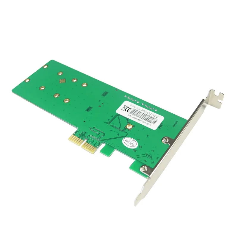PCIe в 2x M.2 NGFF SSD + SATA3.0 аппаратная RAID карта 0 1 10 и HyperDuo| |