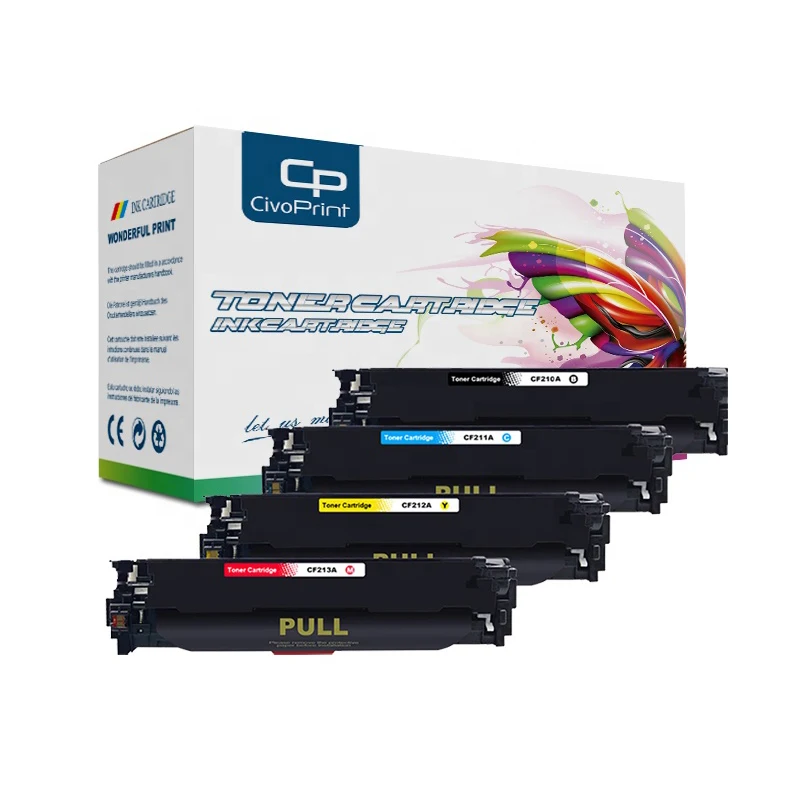 CF210A CF210 210A CF213A 131 совместимый картридж с тонером Civoprint для принтера HP LaserJet Pro M251n M251nw