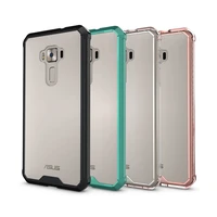 Hot Hybrid Shockproof Cover Air Cushion Frame Case With Crystal Clear Hard Back Shell Coque Mask For Asus Zenfone ZE552KL 5 5 