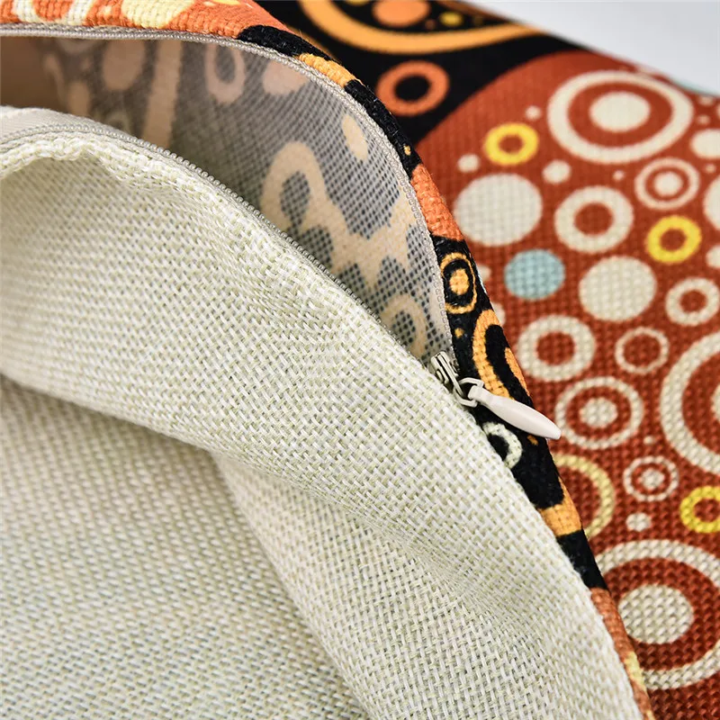 Чехол на подушку из 100% льна Fuwatacchi наволочка с розовыми розами и тюльпаном