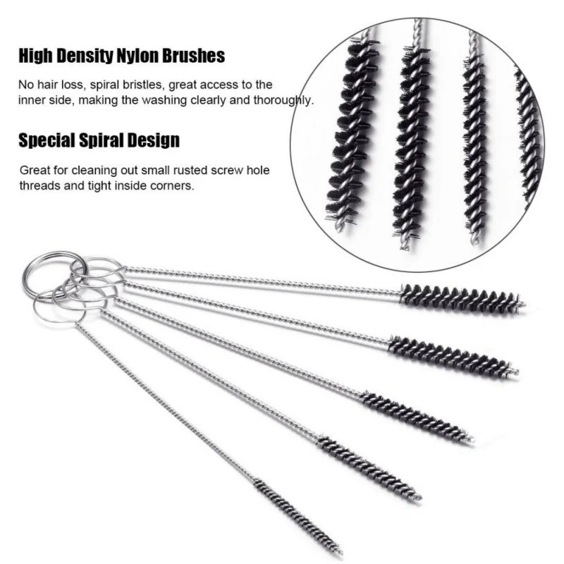 

1 Set Carburetors Carbon Dust Cleaner Remove Cleaner 13 Cleaning Wire Set + 10 Needles + 5 Nylon Brushes Cleaning Tool Kit