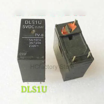 

NEW Original 1pcs DLS1U 5VDC 0.15W 5A power Relay 4PIN DEC Wholesale one-stop distribution list