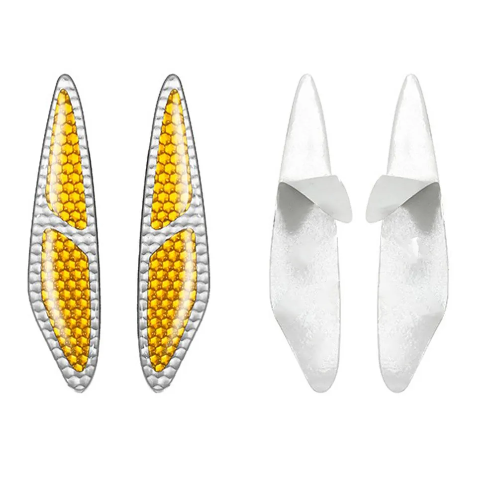 

Car Rearview Mirror Anti-scratch Strip Reflective Modified Epoxy Sticker 4 Color Exterior Accessories Reflective Strip