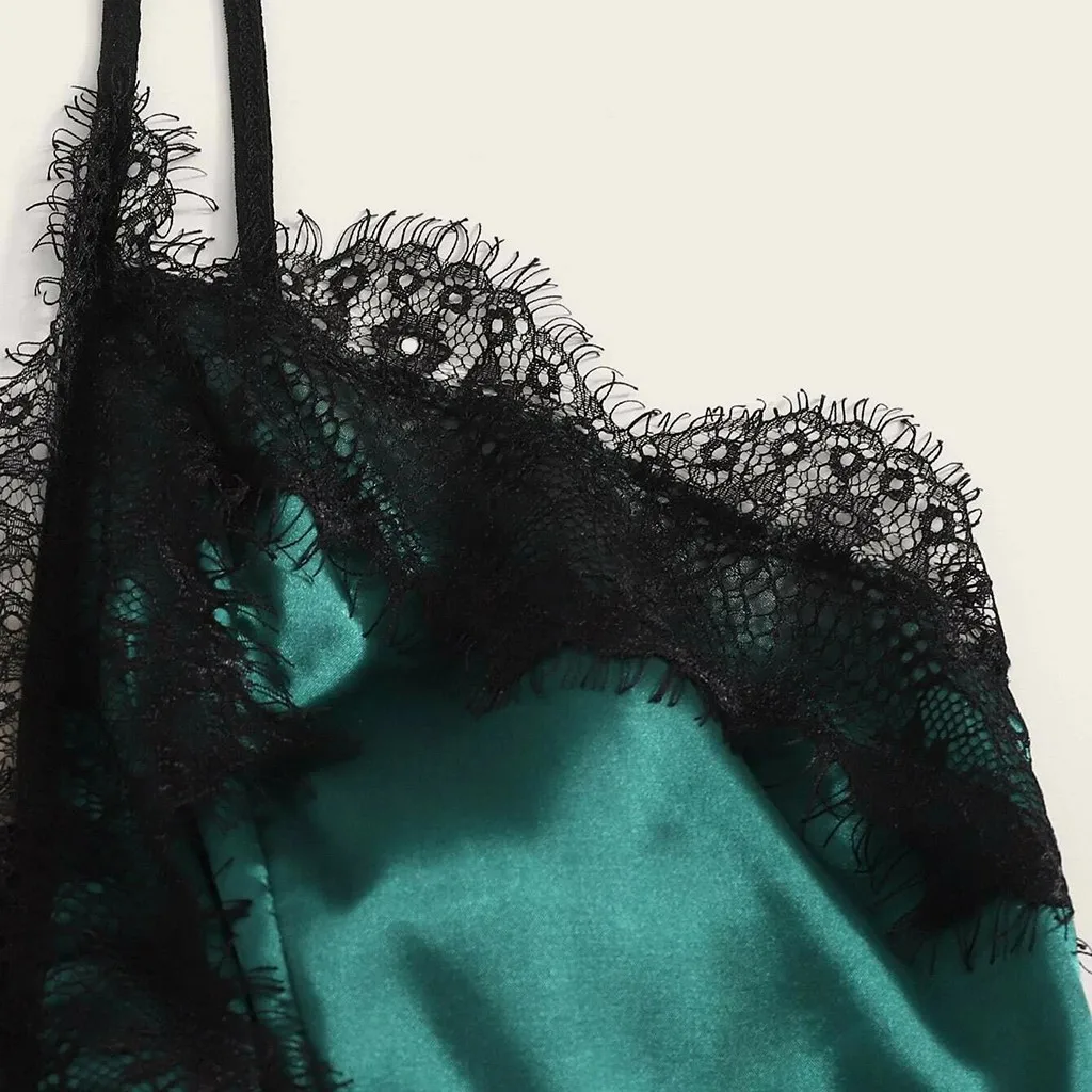 Женское кружевное боди с V-образным вырезом и открытой спиной | Женская одежда