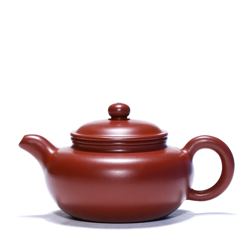 

Yixing famous mine purple clay teapot antique Dahongpao handmade teapot travel tea set