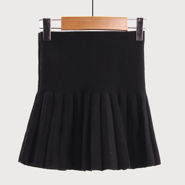 K03121Black WeLaken/Одежда для маленьких девочек; юбки; Новинка года; брендовая вязаная юбка; хлопковые детские плиссированные юбки пачки для детей; одежда принцессы для От 1 до 5 лет - Цвет: K03121Black