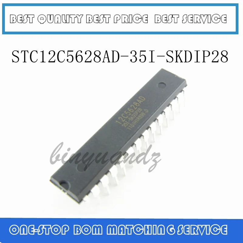 

5PCS STC12C5628AD-35I-SKDIP2 STC12C5628AD-35I-SKDIP28