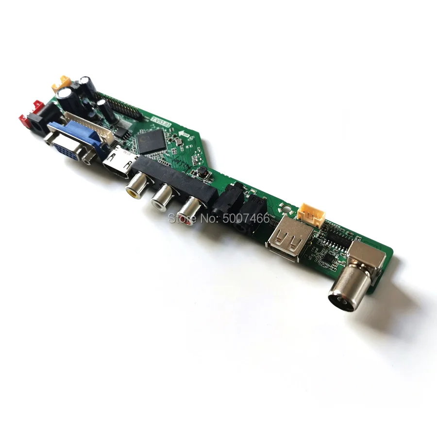 universal controller drive board 2-CCFL VGA USB AV 1024*768 DIY kit display fit LM150X06/LM150X07/LM150X08 20-Pin LVDS | Компьютеры и