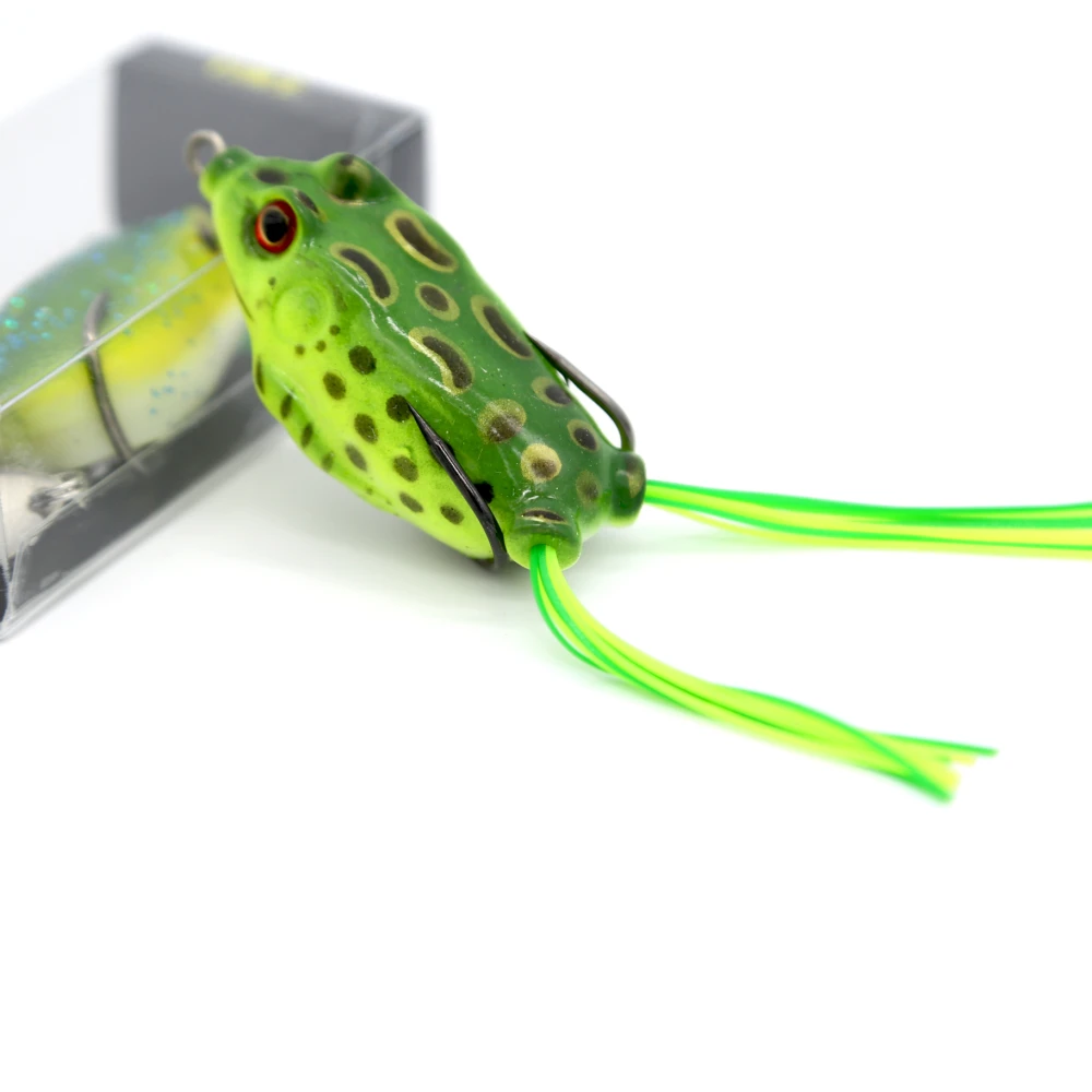 Новое поступление искусственная лягушка в верхней воде приманка Мягкая для