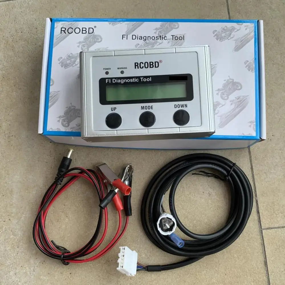 Ручной сканер RCOBD для мотоцикла Yamaha FI, диагностический инструмент для Yamaha, диагностика мотоцикла, сканер для ремонта