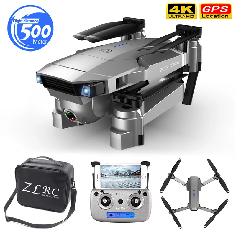 Горячая Распродажа Drone 4K HD Двойная камера GPS Smart Follow широкоугольный