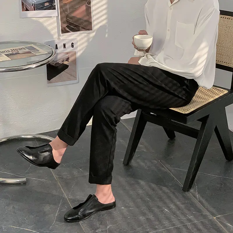 

Men's casual trousers 2020 autumn and winter new comfortable and handsome casual trousers young personality fashion trend men's