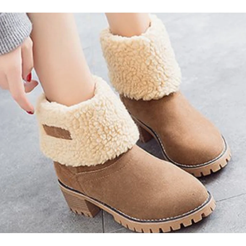 Ботильоны женские беговые кроссовки взрослые дышащие зимние уличные спортивные