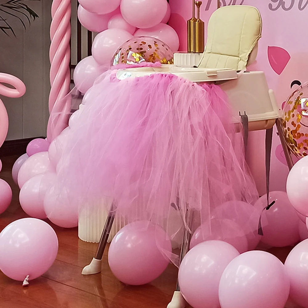 

Юбка из пряжи для обеденного стула, 8 цветов, для вечерние, для улицы, полезное украшение для детского стула, пряжное кресло для помещений 220, ...