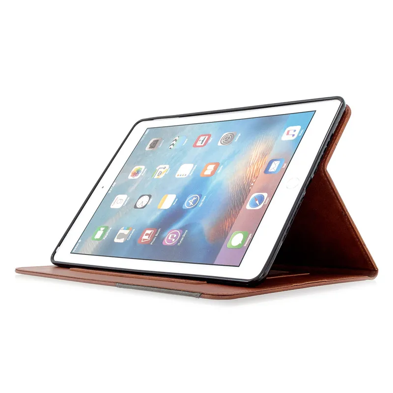 Чехол для iPad Air 2 1 5 6 чехол роскошный кожаный кошелек отделение карт подставка