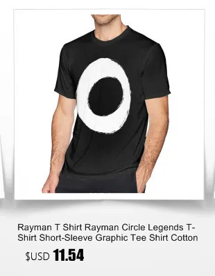 Футболка Rayman, футболка Rayman, футболка с принтом, 100 хлопок, футболка, 6xl, модная, забавная, с коротким рукавом, Мужская футболка