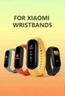 Браслет умный браслет многоцветной сменный ремешок для MI Band 5 водонепроницаемые Смарт-часы ремешок на запястье Прямая поставка