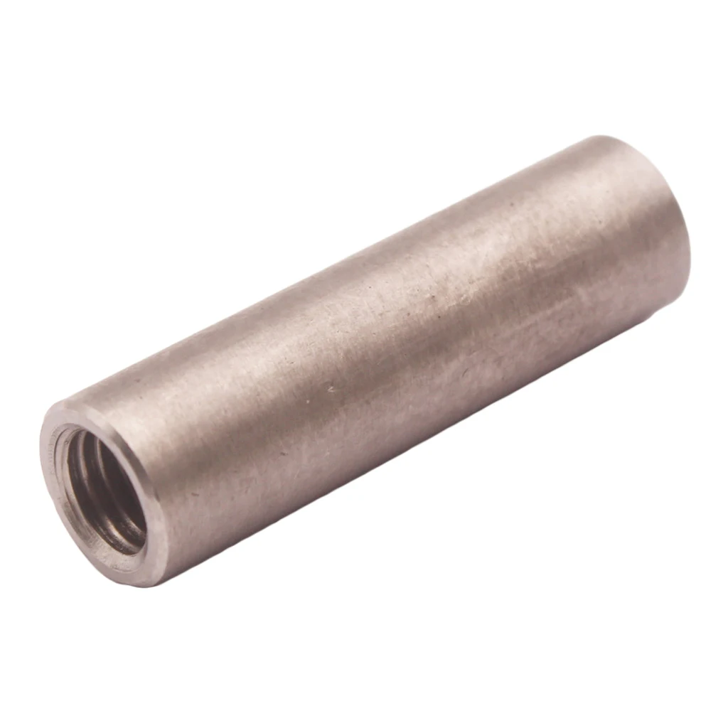 

Silver Stainless Steel M10X50mm Threaded Sleeve Rod Bar Stud Car Auto Parts