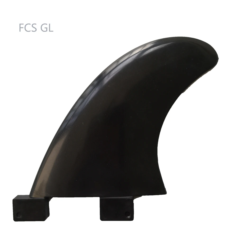 

Top quality black plastic FCS GL surfboard fins 2 pcs per set