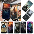 Чехол-накладка для Huawei Honor 9X, 9, 9A, 10, 20, 8X, 8A, 8S, 7X, 7A, i, 6A Pro, Play Lite, черный, силиконовый