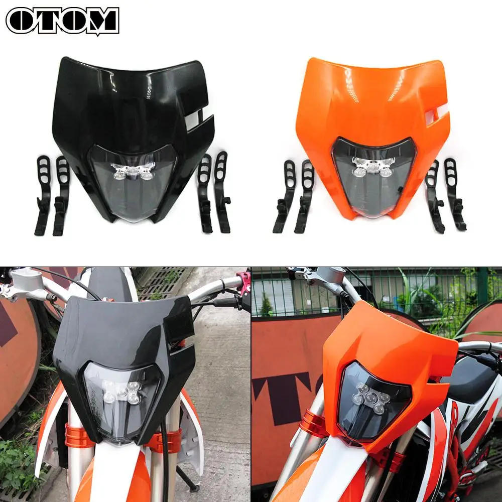 OTOM светодиодный мотоциклетные фары 12V 30W 6000K для KTM XCW 150 250 300 EXCF 350 500 Dirt Pit Bike