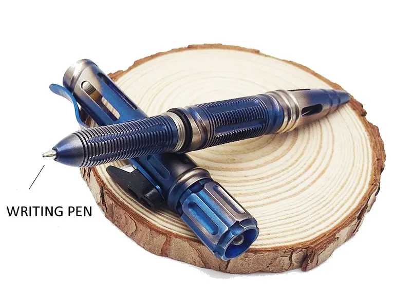 

NEW 7-In-1 Outdoor EDC Multi-Function Self Defense Tactical Pen With Emergency Led Light Whistle Glass Breaker Outdoor Survival