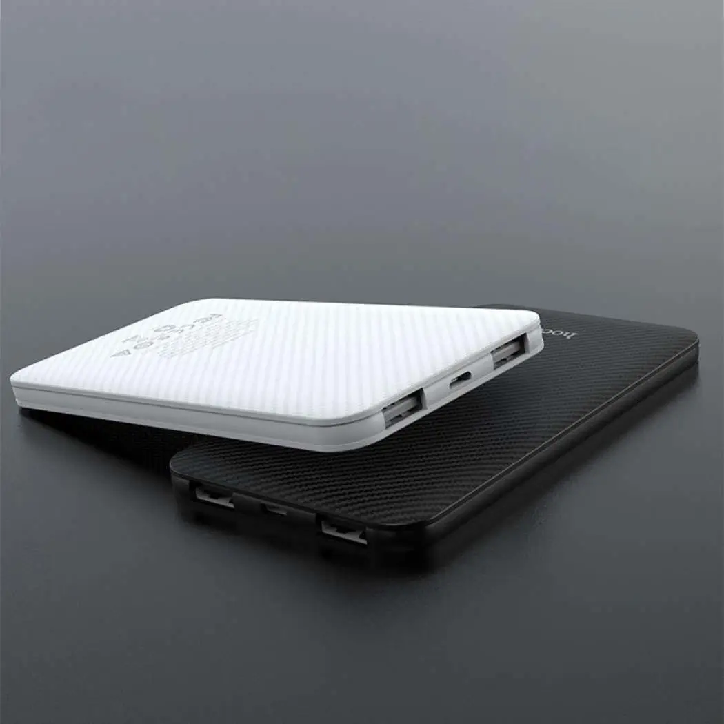 Беспроводное зарядное устройство hoco. 5000 мАч портативный Банк питания двойной USB