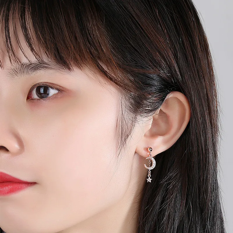 Женские серебряные серьги 925 пробы в винтажном стиле модные серьги-капли с