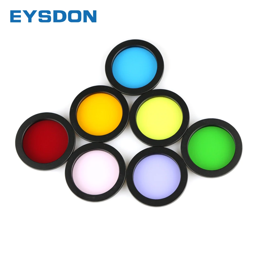 

EYSDON 2 Inch Telescope RGB Filter M48*0.75 Threads Astro Optics Filters for Astronomical Telescopes Eyepieces Lens