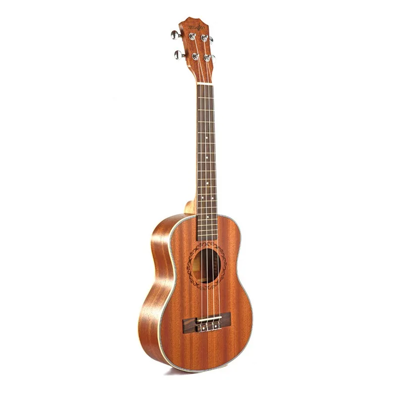 Гавайская гитара Uke Sapele Rosewood 4 струны Uku Акустическая Ukelele (23 дюйма)|Укулеле| |