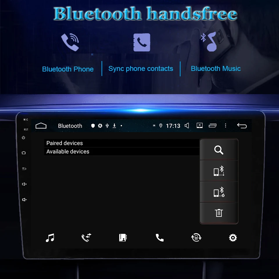 Автомобильный Радио Android мультимедийный плеер сенсорный экран навигация заднего вида изображение для FORD Ranger 2011 2012 2013