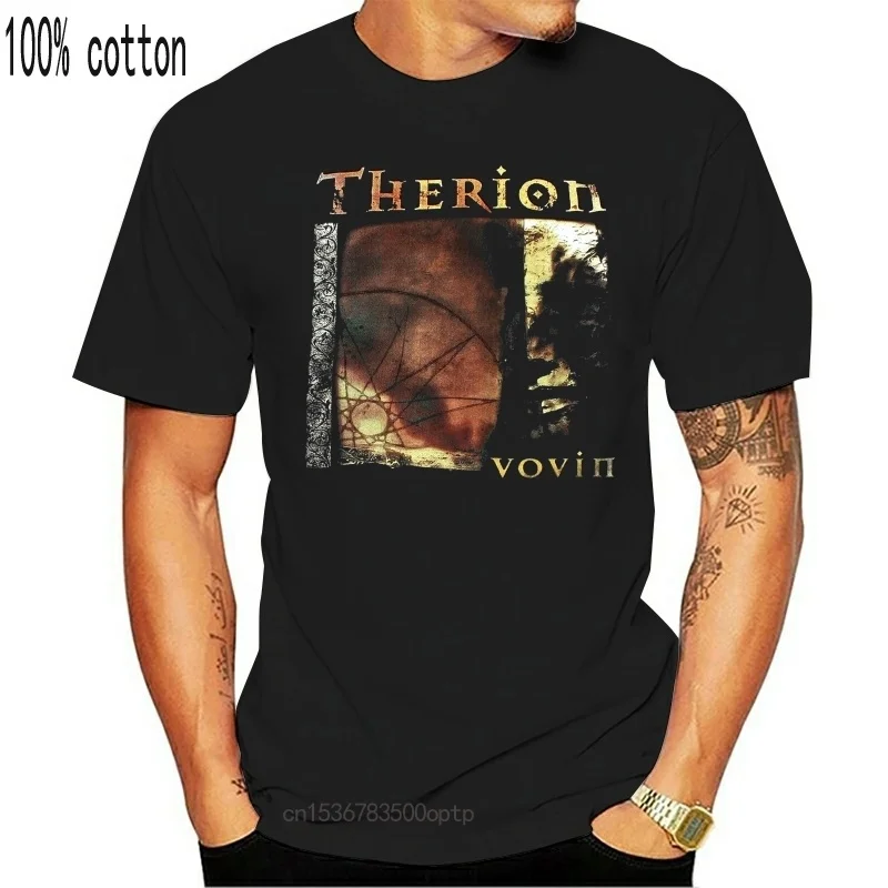 

Черная футболка THERION VOVIN, готический симфонический Металл тиаморфис лакримоза