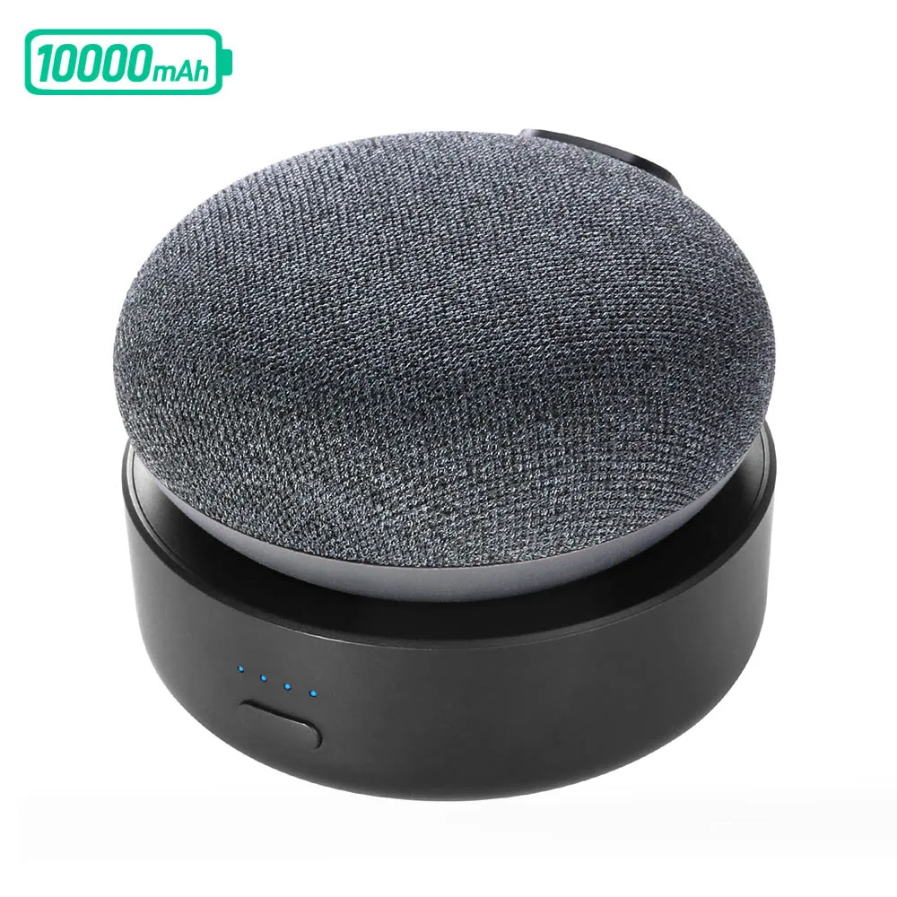 GGMM N2 Батарейная база для Google Nest Mini 2 го поколения Assistance умная док станция динамиков зарядка аккумулятора 20